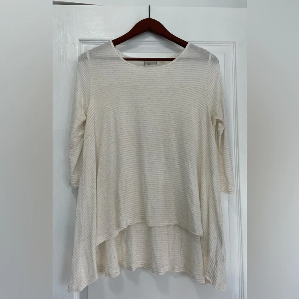 Postmark White Tunic - Picture 1 of 4